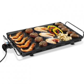 Princess Table Grill XXL 102325 Plancha de Cocina Eléctrica, Termostato Ajustable, Superficie Antiadherente, 2500 W, 36 x 60 cm