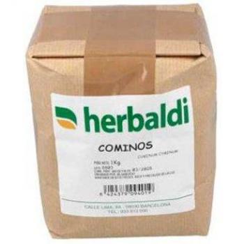 Herbaldi Hierba Cominos 1Kg - Beneficios para la Salud, 1000 gramos, hierbas naturales, propiedades digestivas y antioxidantes