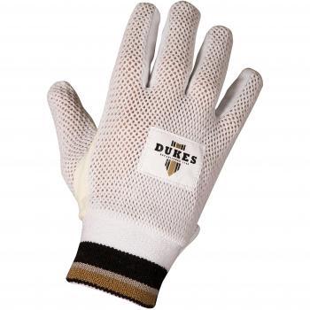 Dukes Cricket Sport Keeper – Guantes para wicketk eeper Chamois/algodón interior Guantes, mehrfarbig - mehrfarbig