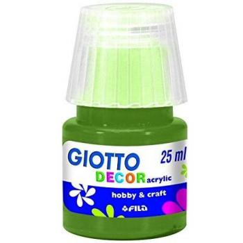 Giotto decor pintura acrilica 3x 3x 6cm verde oliva 3 x 3 x 6 cm