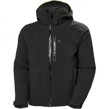 Helly Hansen Men's Swift Stretch Ski Insulated Jacket, Black, Size S