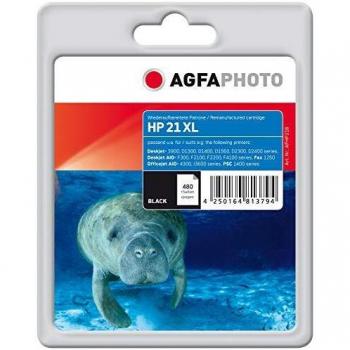 Agfaphoto APHP21B - Cartucho de tóner Adecuado para PSC1410, Color Negro