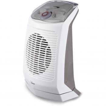 Calefactor de Ventilador Oscilante Bimar HF201 - 2000W, Temporizador 24h, Bajo Consumo, Silencioso, Ideal para Baño y Espacios de hasta 20 m²