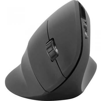Ratón Ergonómico Vertical Inalámbrico Pivao Speedlink con 5 Botones y Prevención de Lesiones en la Mano
