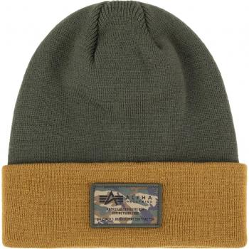 Alpha Industries Dark Olive Crew C Label Beanie