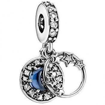 Charm Pandora Cielo Azul Noche Creciente Luna 799216C01