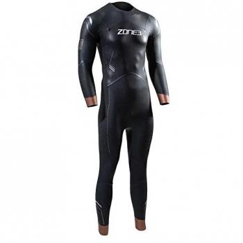 Traje de Neopreno Zone3 Agile Thermal para Hombre - Negro, Naranja y Gris - Talla XXL