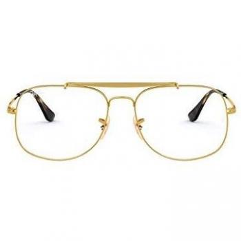 Ray-Ban 0RX6389, Monturas de Gafas para Hombre, Marrón