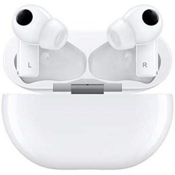 HUAWEI FreeBuds Pro Blanco - Auriculares inalámbricos Bluetooth con cancelación inteligente de ruido, sistema de 3 micrófonos, carga inalámbrica rápida, Pequeño