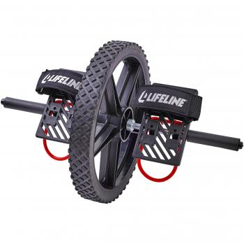 Lifeline Power Wheel Ab Trainer - Black