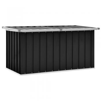 Garden Storage Box Anthracite 129x67x65 cm vidaXL
