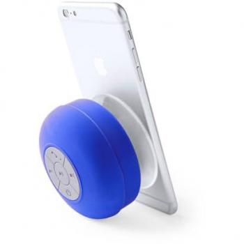 Altavoz Bluetooth Inalámbrico Impermeable para Ducha, Playa y Piscina Azul Klack K4929