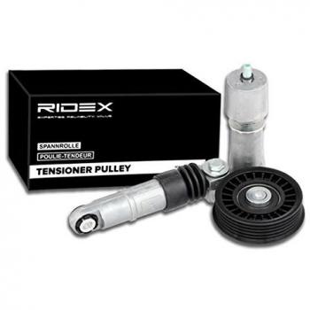 Tensor de correa poli V RIDEX 541V0024 para VW, AUDI, SKODA 21.40mm con soporte