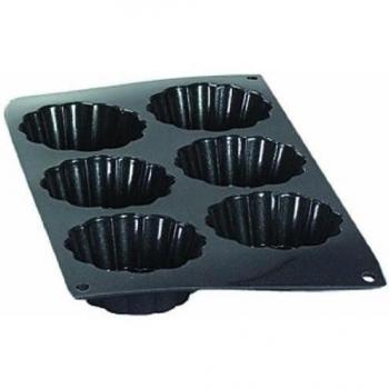 Molde silicona 6 mini tartaletas