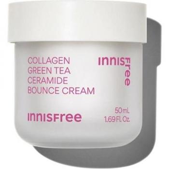 INNISFREE] Collagen Green Tea Ceramide Bounce Cream 50ml