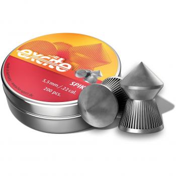 Balines H&N Excite Spike .22 Calibre, 15.74 Granos, Puntas, 200 Unidades