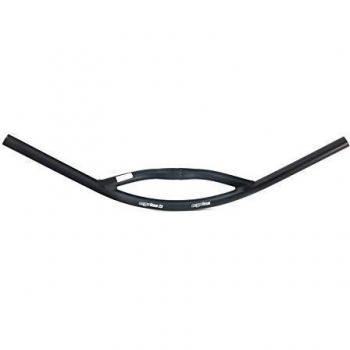 Manillar Ergotec Trekking Doble Tubo Aluminio Ø 25,4 mm 630 mm Negro 34°