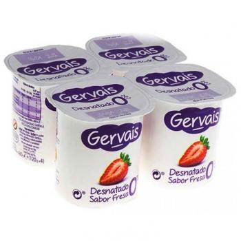 Yogur Gervais Desnatado Edulcorado 4x120g