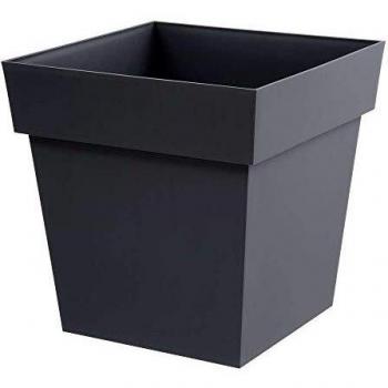 Maceta EDA Gris Polipropileno Plástico 39 cm 39 x 39 x 39 cm