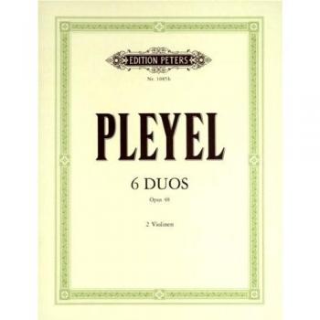 Dúos para dos instrumentos de cuerda Op. 48 de Ignaz Pleyel - PET1187