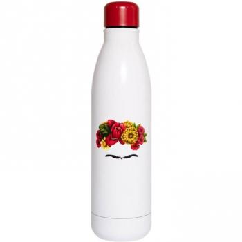 Botella de Metal Frida Kahlo de 500 ml con Diseño Exclusivo