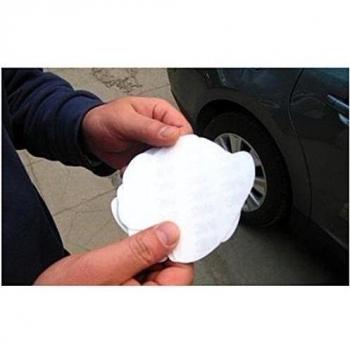 16pcs 4pack coches adherente Side Door Asas de Scratch Pomo películas protectoras Pegatinas