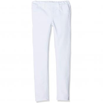 NAME IT Nkfpolly Twiatinna Legging BT, Pantalones para Niñas, Blanco