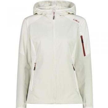CMP Women's Light Softshell Zip Hood Jacket - Grey - Size 44