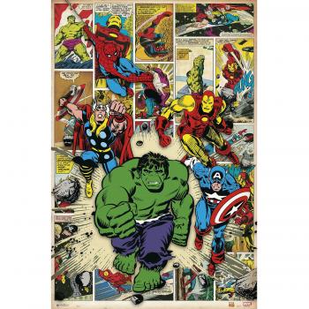 Maxi Póster Marvel Heroes Comic Clásico 91.5x61cm