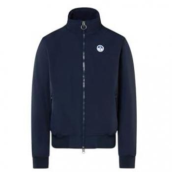 North Sails Original Sailor Jacket - Men's Casual Blue Water-Resistant Recycled Polyester