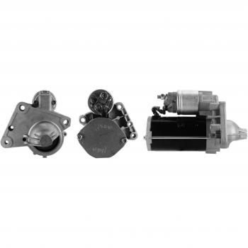 Motor de arranque LUCAS LRS01737, 12V, potencia de 1.4 kW, con engranaje de piñón y diseño compacto para fácil instalación