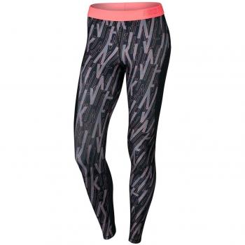 Nike W Np Hprcl Tght Skew Mallas, Mujer, Negro
