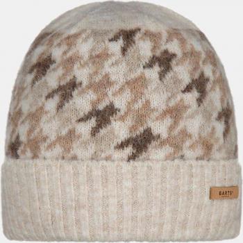 Gorro Beige de pata de gallo Barts Sterena