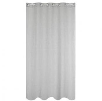 Cortinas Home ESPRIT Gris 140 x 260 cm - Juego de 2 piezas