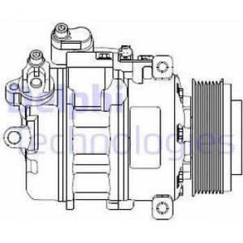 Compresor de aire acondicionado DELPHI CS20479