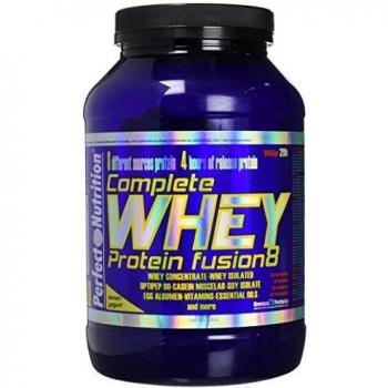 Perfect Nutrition Complete Whey Fusion 8, Suplementos de Proteínas, Sabor a Yogur/Limón - 908 gr