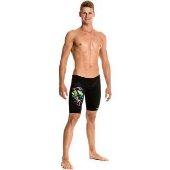 Funky trunks banador para hombre negro 22 cm