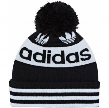 adidas AC Jacquard Pom Hat, Hombre, Black, OSFM