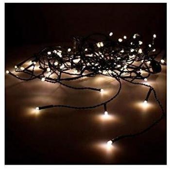 EDM GRUPO Cortina Led Easy-Connect Blanco Cálido, 10 Tiras, 1 m