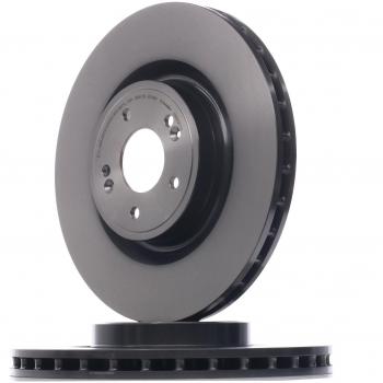 Disco de freno BREMBO 09.D027.11, frente, ventilado, altamente carbonizado, 1 pieza