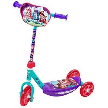 Saica-Patinete 3 Ruedas Enchantimals, Color Violeta, 70 cm
