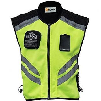 Chaleco de seguridad reflectante sin mangas para motocicleta, de LKN