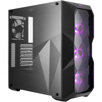 Cooler Master MasterBox TD500 Carcasa de Ordenador Midi-Tower Negro - Caja de Ordenador