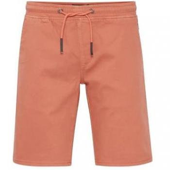 Bermudas de mezclilla para hombre en color naranja, talla S