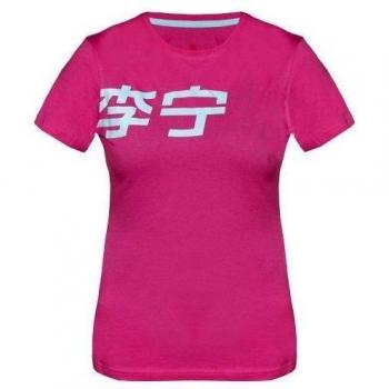 Li Ning C236 - 46 - Camiseta para mujer, tamaño M, color korallenrot