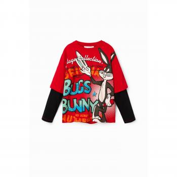 Camiseta de manga larga Bugs Bunny Desigual, Algodón, Roja, 11/12 años