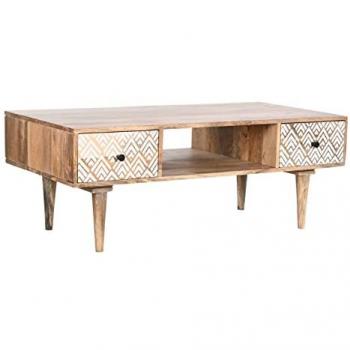Mesa de Centro DKD Home Decor 120 x 60 x 45 cm Madera de Mango Estándar