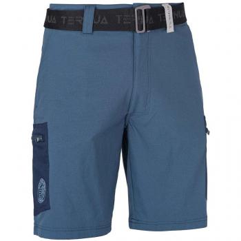 Ternua Bermuda Redrock para hombre, pantalón corto de montaña en color azul, talla S