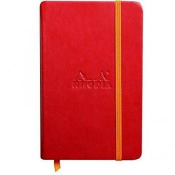 Cuaderno Rhodia 118633C - Rhodiarama - Liso Rojo Amapola
