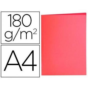 Subcarpeta Liderpapel A4 Rojo Pastel 180g/m2